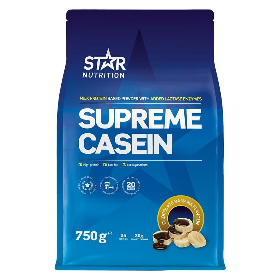 Star Nutrition Supreme Casein Chocolate Banana 750g