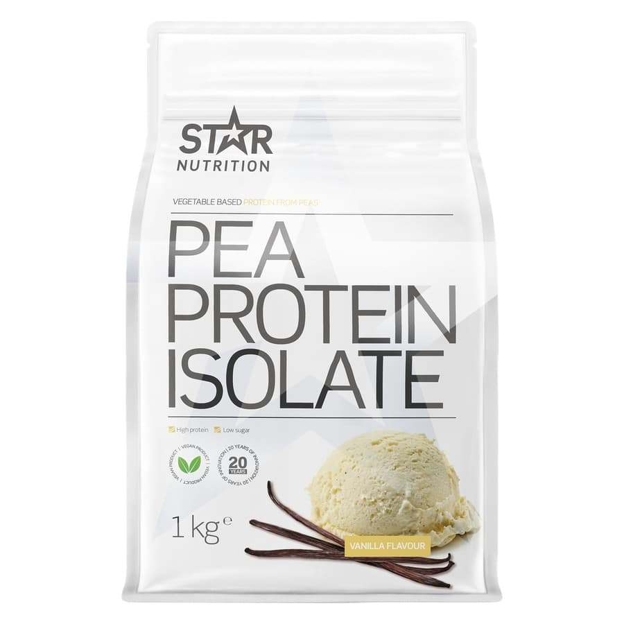 Star Nutrition Pea Protein Isolate Vanilla 1000g
