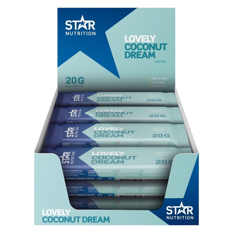 Star Nutrition Soft Protein Bar Coconut 12x55g