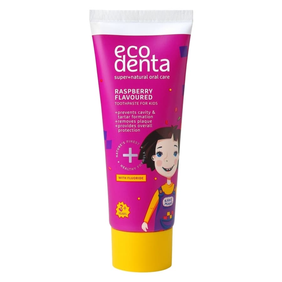 Ecodenta Kids Toothpaste Raspberry With Fluoride 75ml