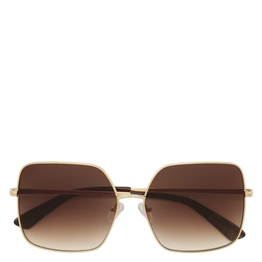 GLAS Billie Gold Sunglasses Strength 0.0 +