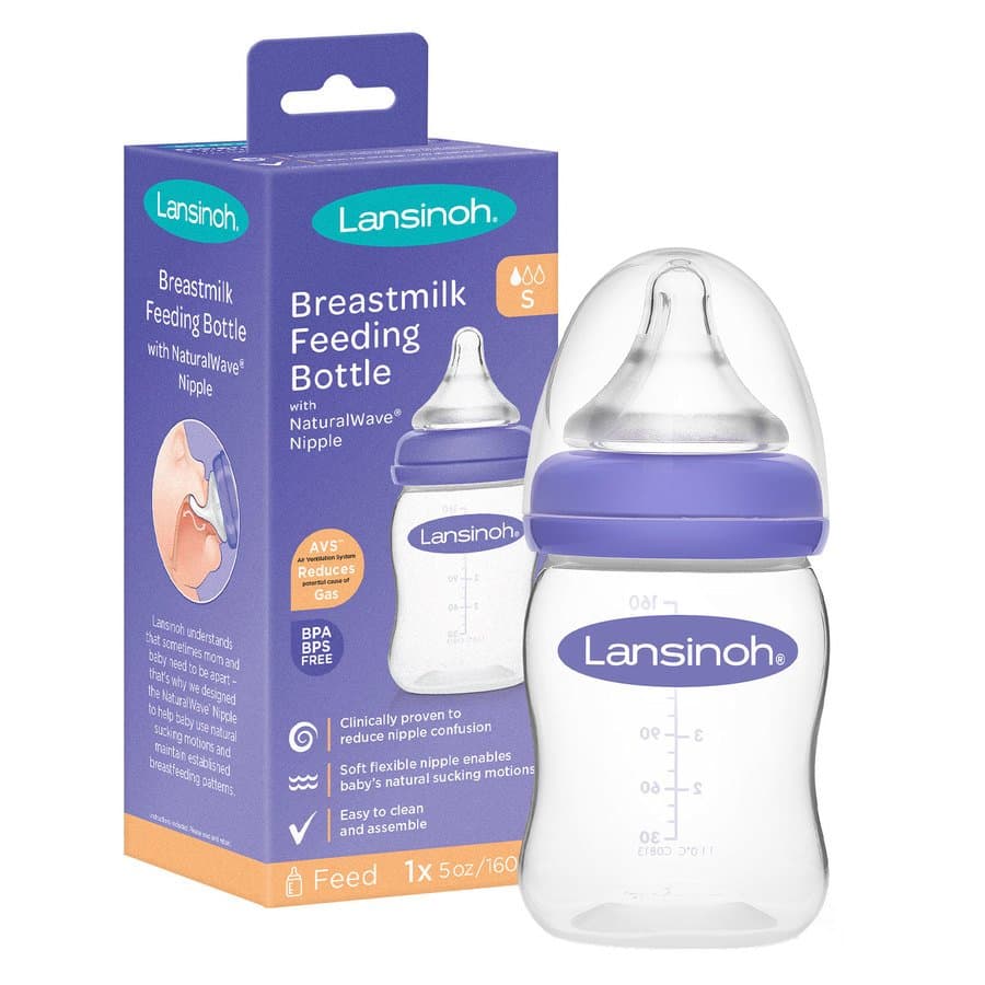 Lansinoh NaturalWave Baby Bottle 160ml