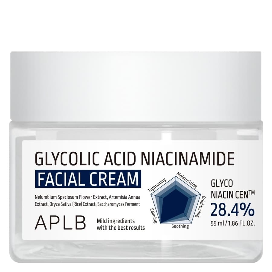 APLB Glycolic Acid Niacinamide Facial Cream 55ml
