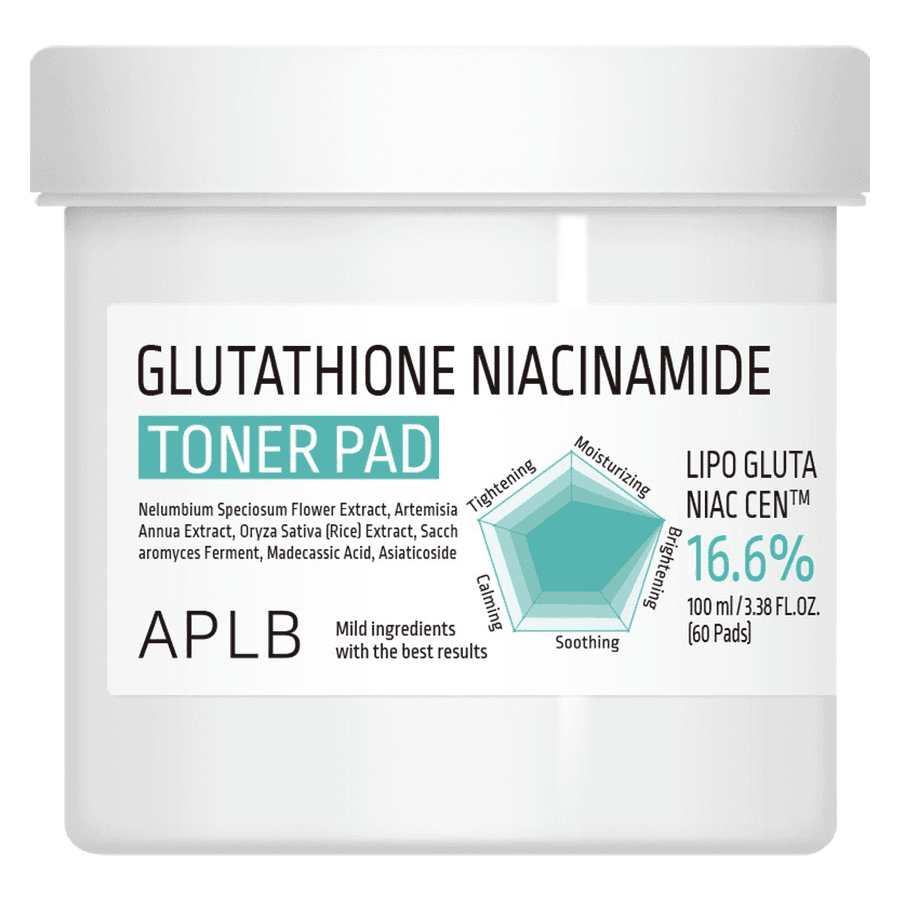 APLB Glutathione Niacinamide Toner Pad 60pcs