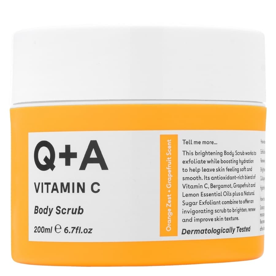 Q+A Vitamin C Body Scrub 200ml
