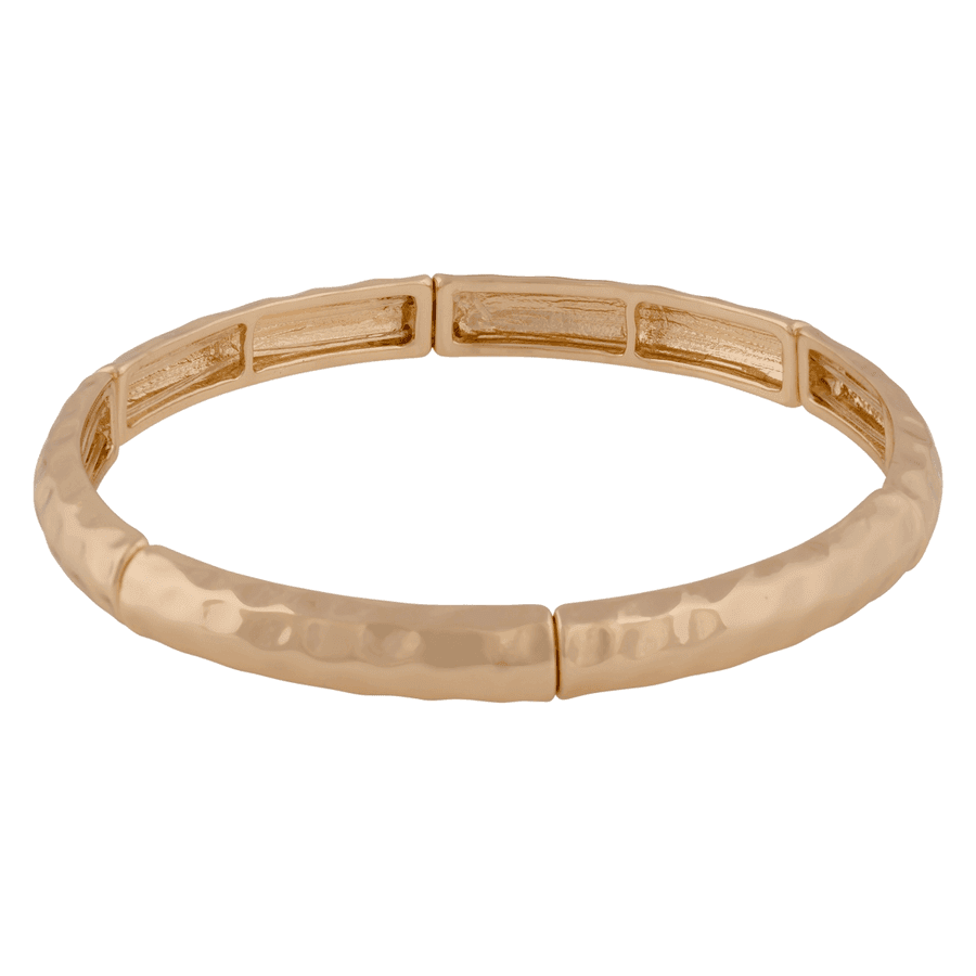 Snö Of Sweden Brick Oval Small Elastic Brace Plain Gold Onesize