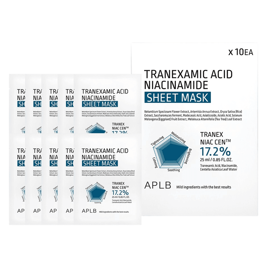 APLB Tranexamic Acid Niacinamide Sheet Mask 10pcs
