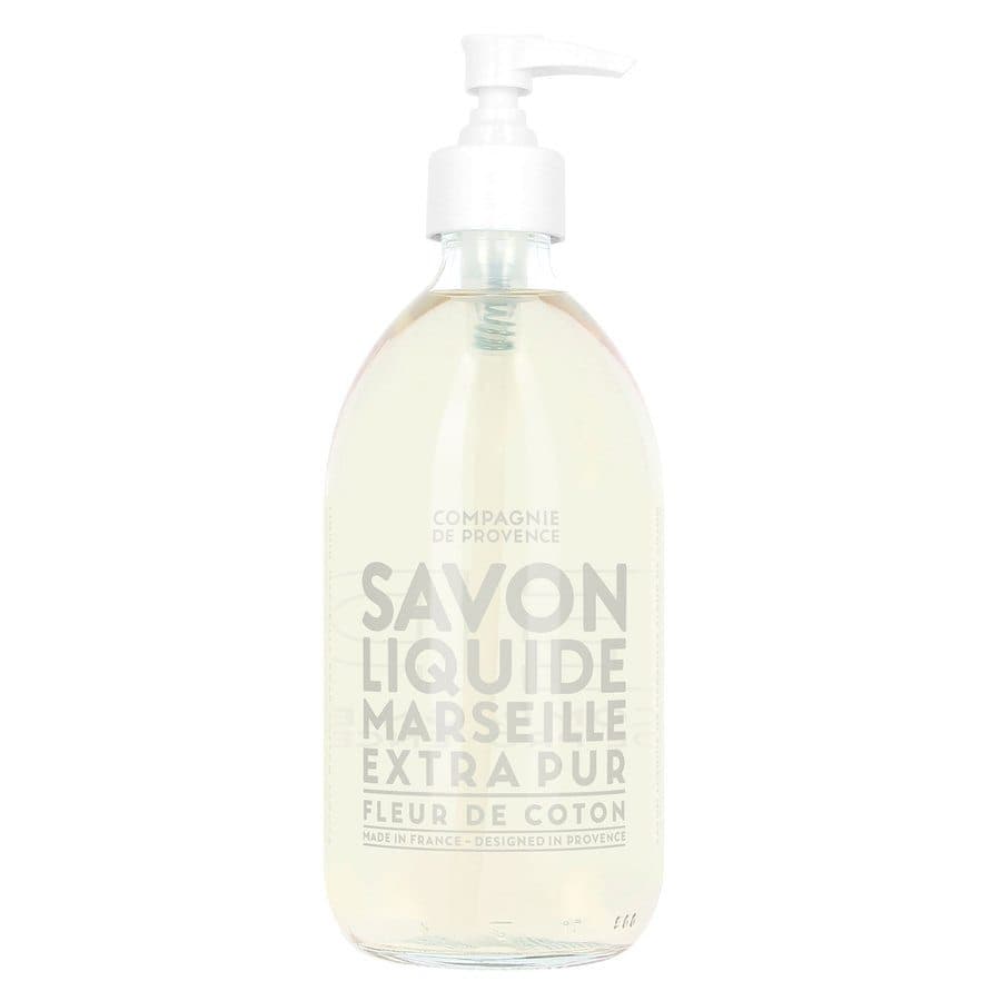Compagnie De Provence Liquid Soap (Glass Bottle) Cotton Flower 49