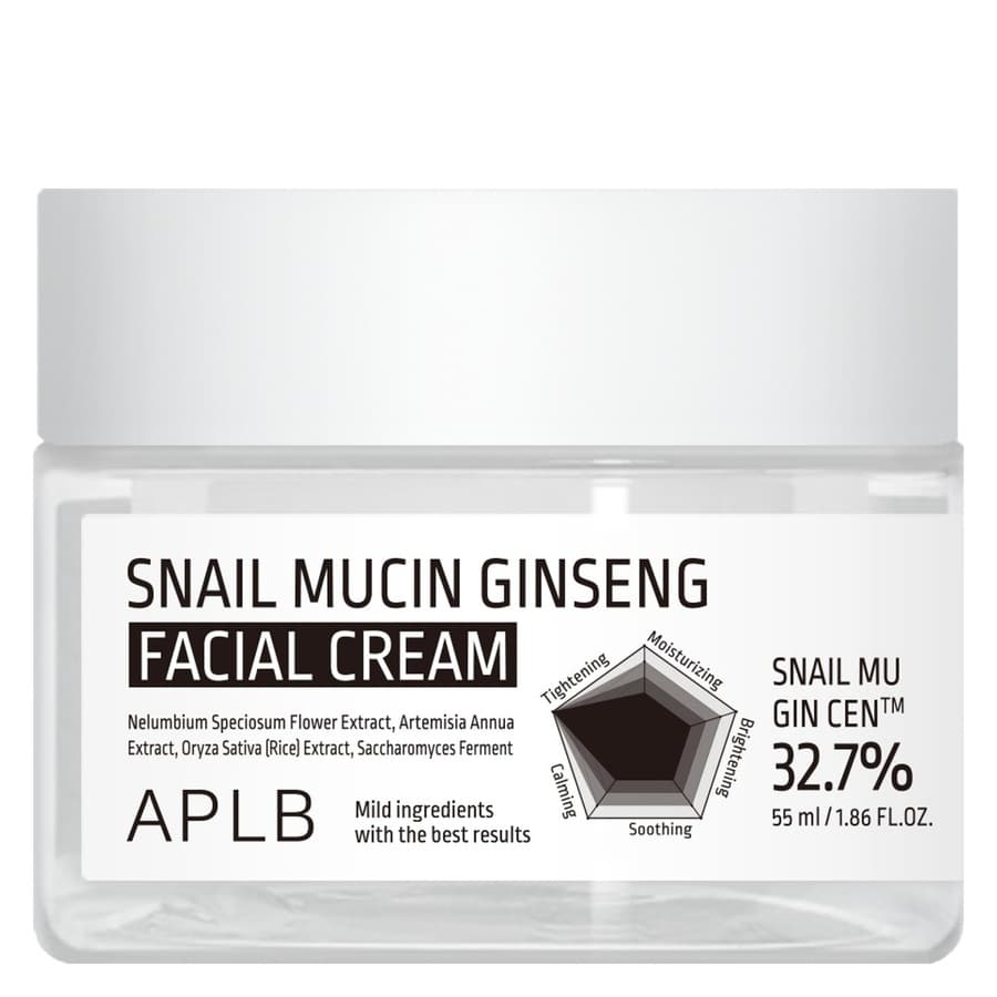 APLB Snail Mucin Ginseng Facial Cream 55ml