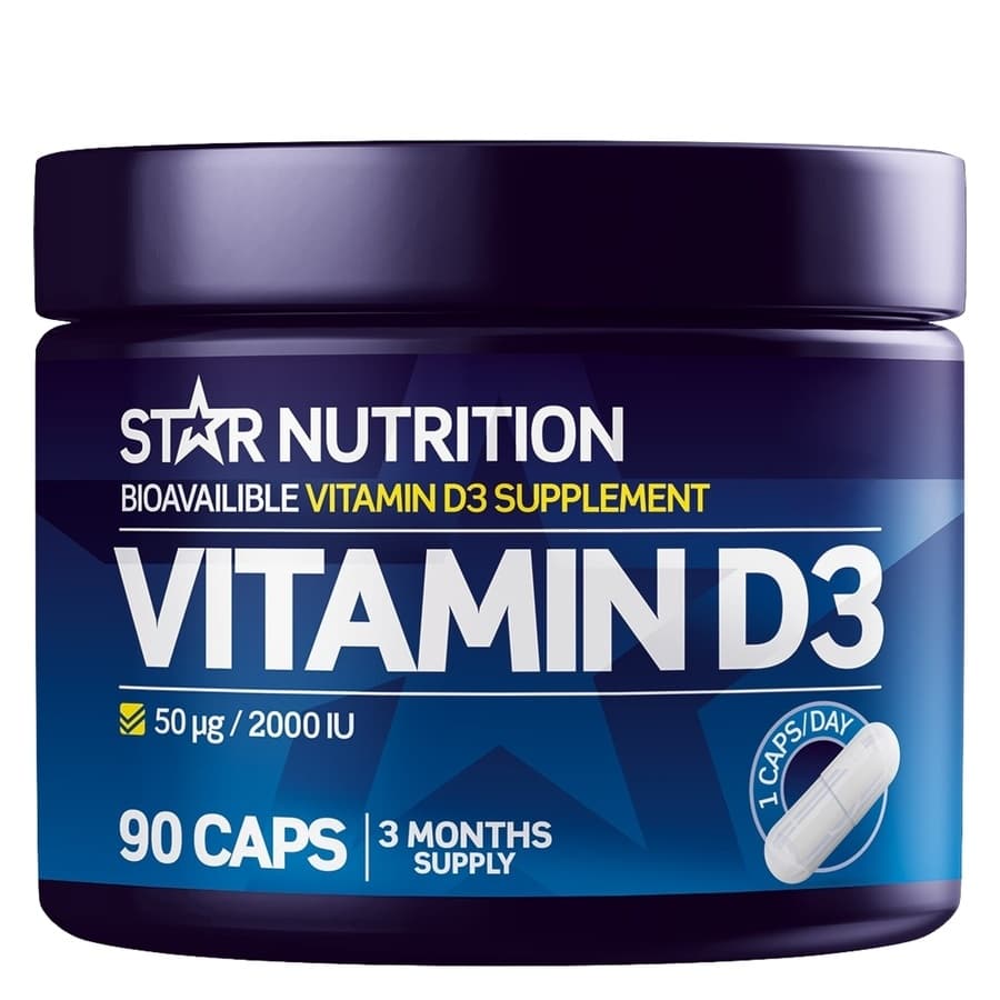 Star Nutrition Vitamin D3 90kpl