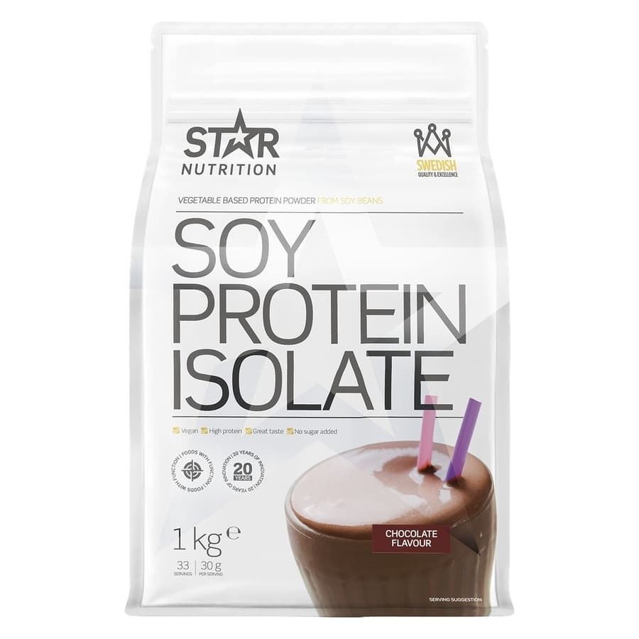 Star Nutrition Soy Protein Isolate Chocolate 1000g