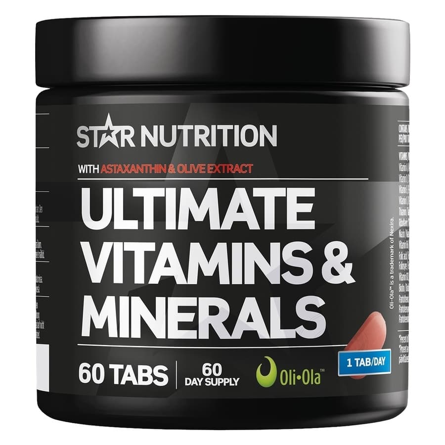 Star Nutrition Ultimate Vitamins & Minerals 60 kpl