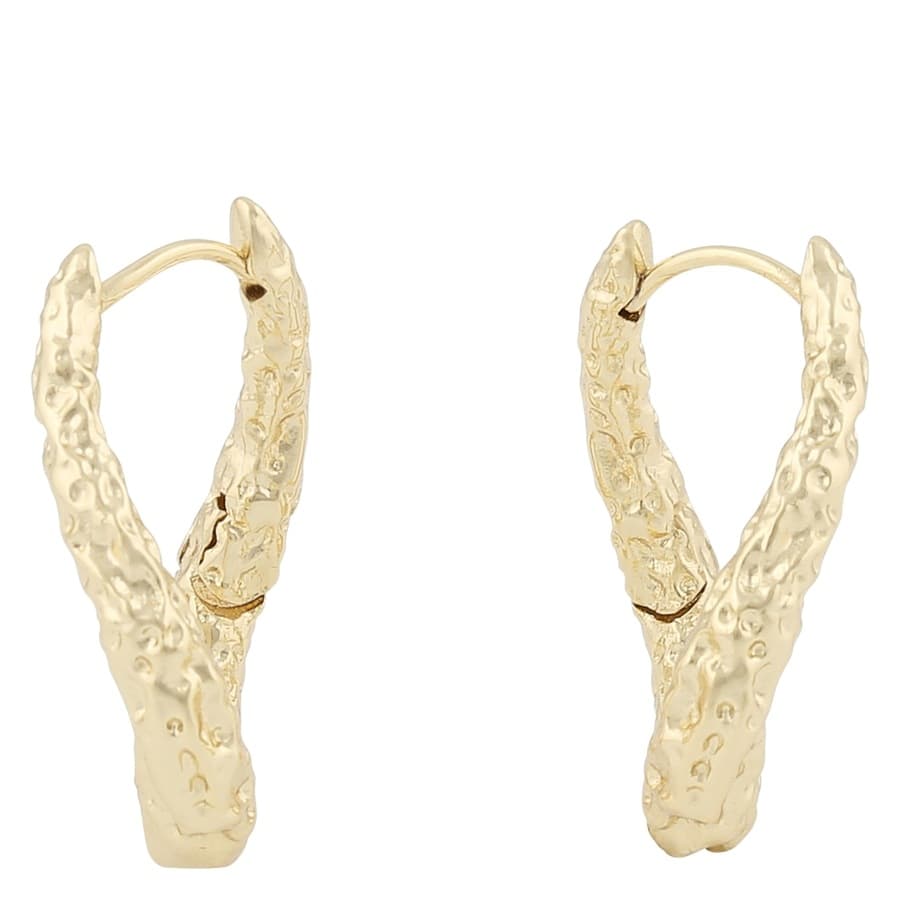 Snö Of Sweden Brittany Small Hoop Earring Gold Onesize