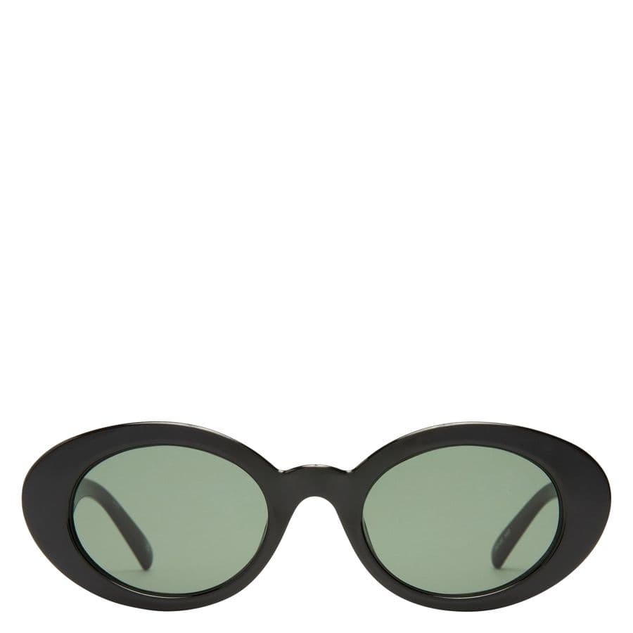 Le Specs Nouveau Vie Black With Green Mono Lens