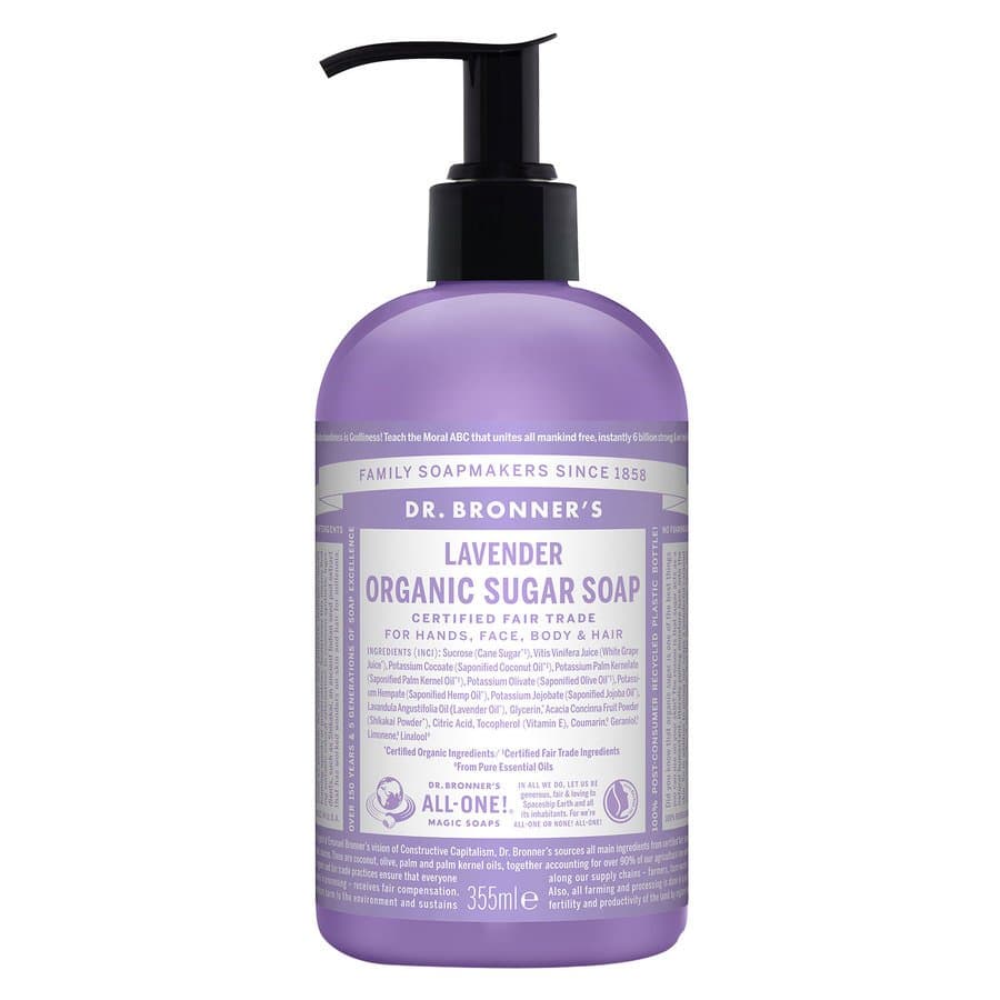 Dr. Bronner Lavender Organic Sugar Soap 355 ml
