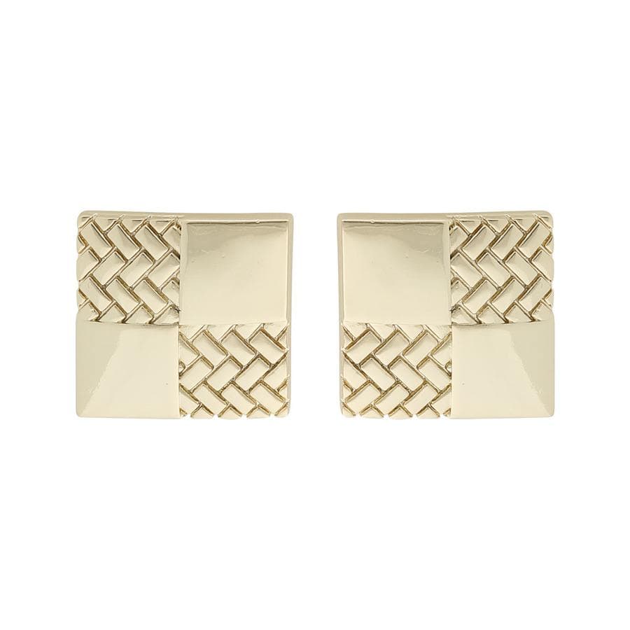 Snö Of Sweden Addison Big Earring – Plain Gold