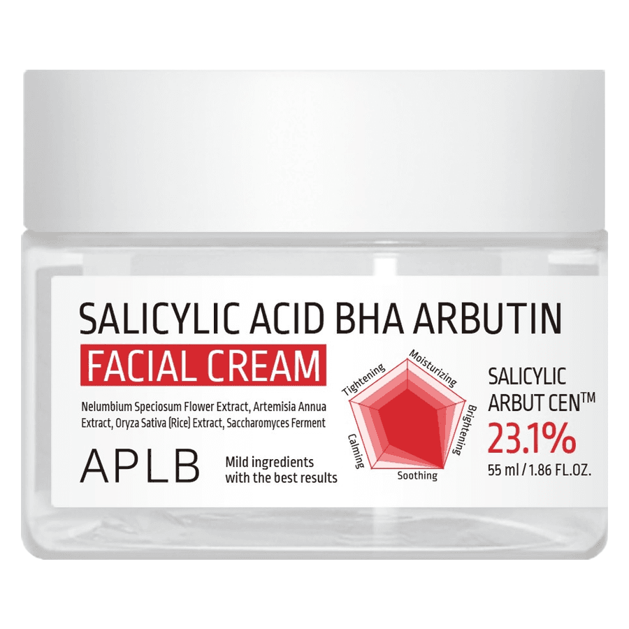 APLB Salicylic Acid BHA Arbutin Facial Cream 55ml