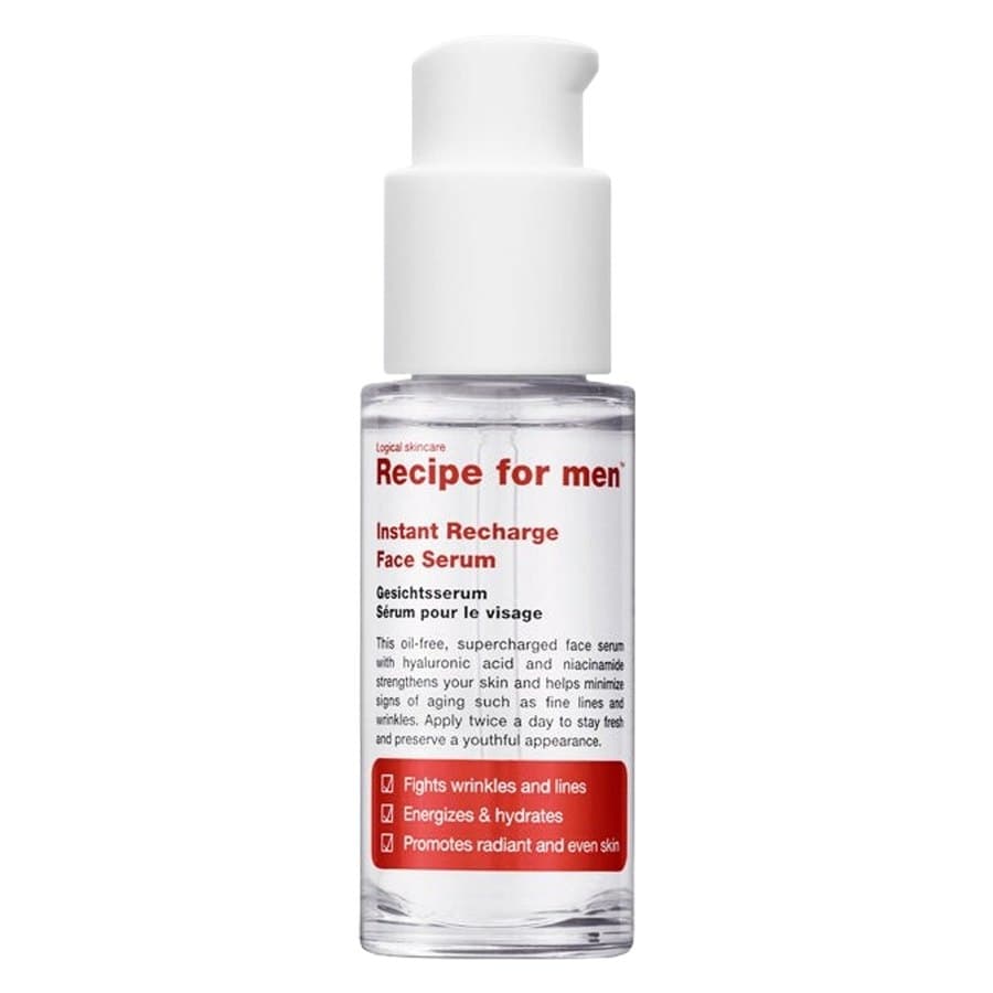 Recipe For Men Instant Recharge Face Serum 30ml