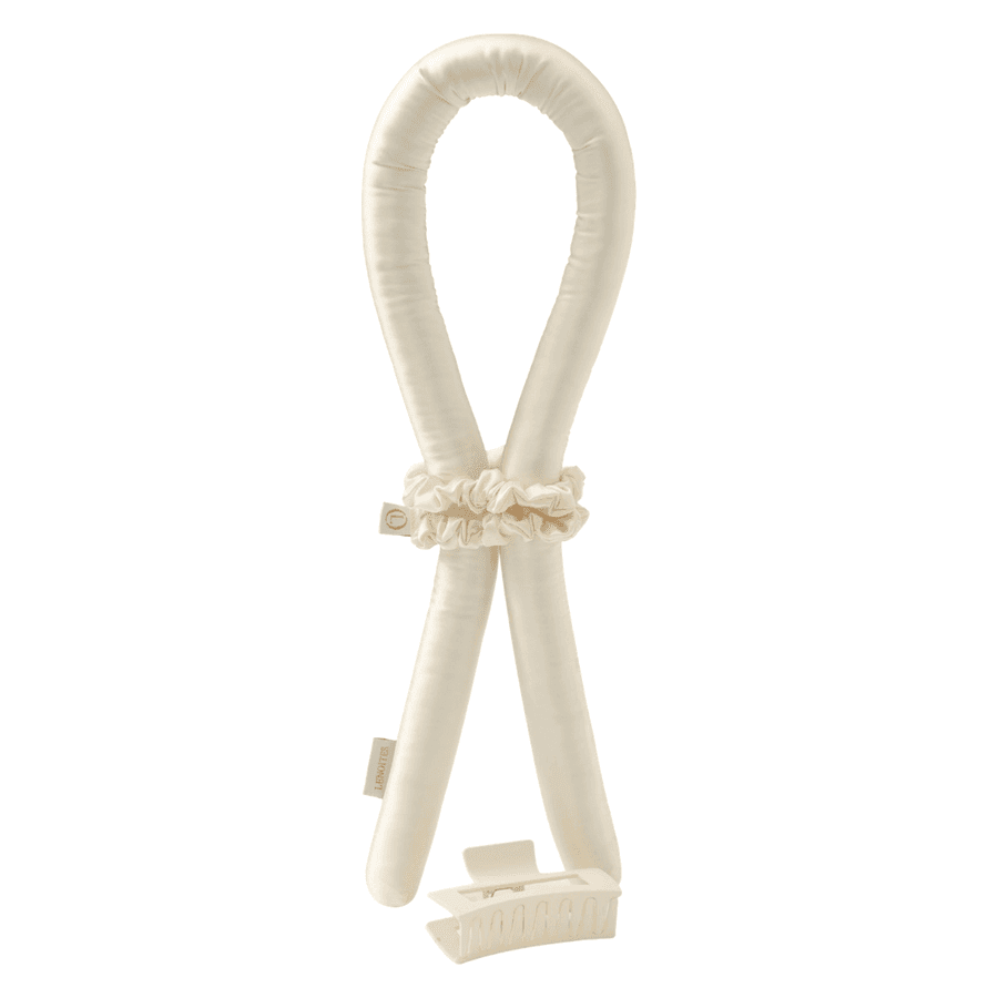 Lenoites Heatless Curls in Mulberry Silk Golden Sand Small