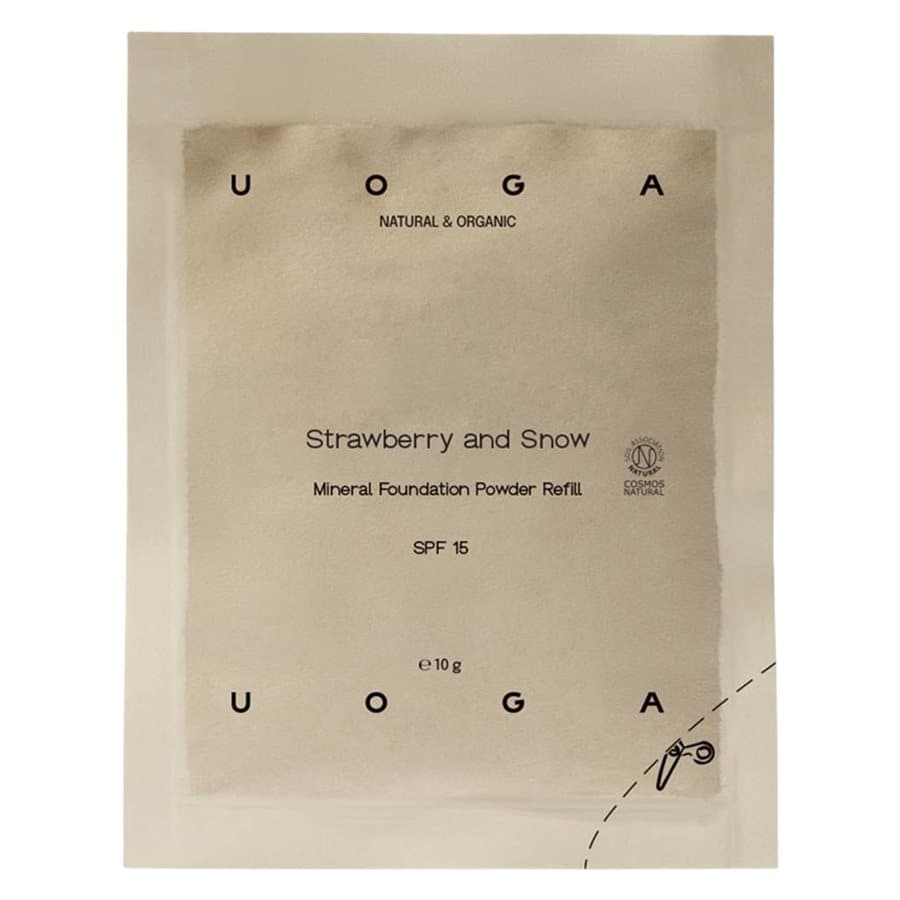 Uoga Uoga Mineral Foundation Powder Refill Strawberry And Snow 10
