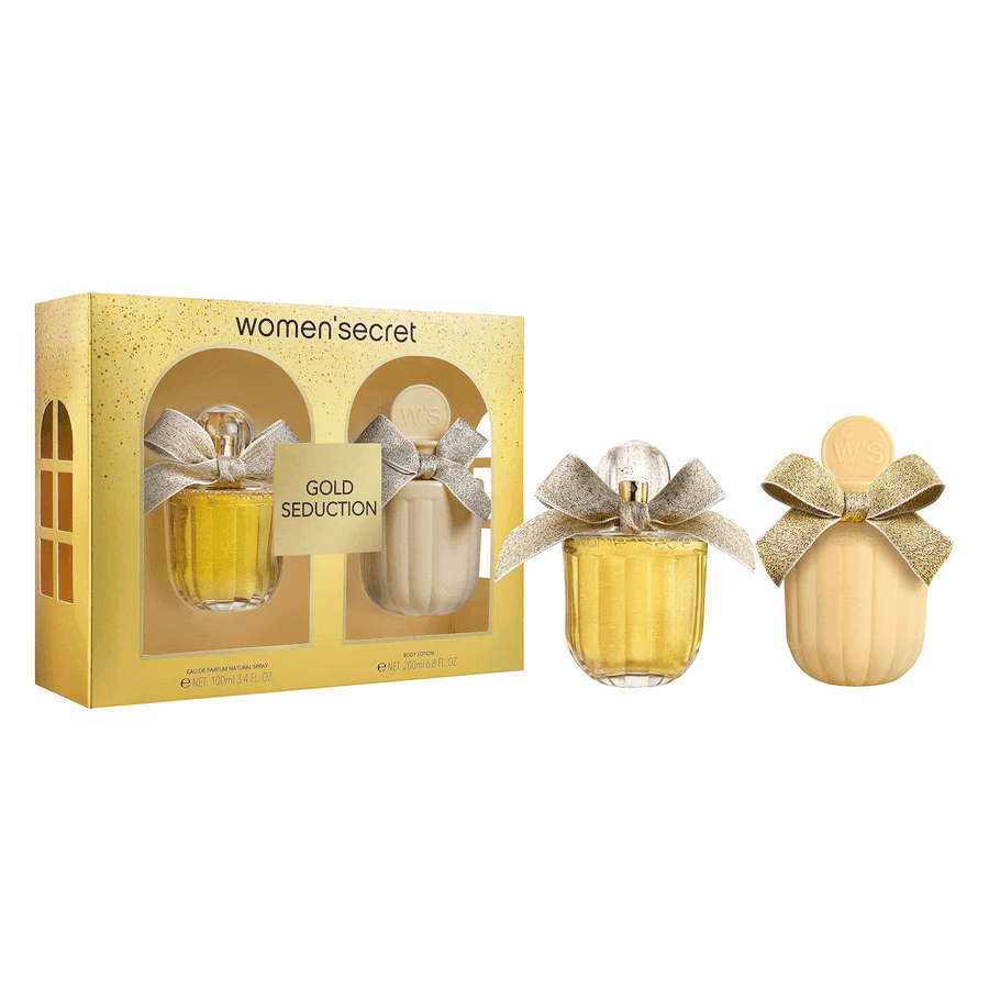Women´secret Gold Seduction Gift Set Eau De Parfum & Body Lotion