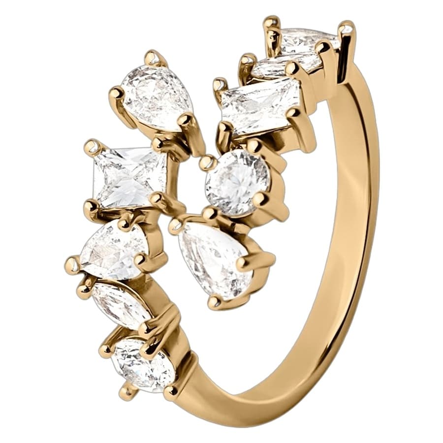 Muli Collection Adjustable Lithe Ring Gold