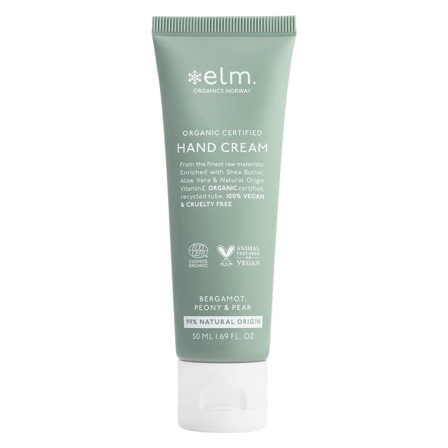 Elm Organics Peony & Pear Hand Cream 50ml