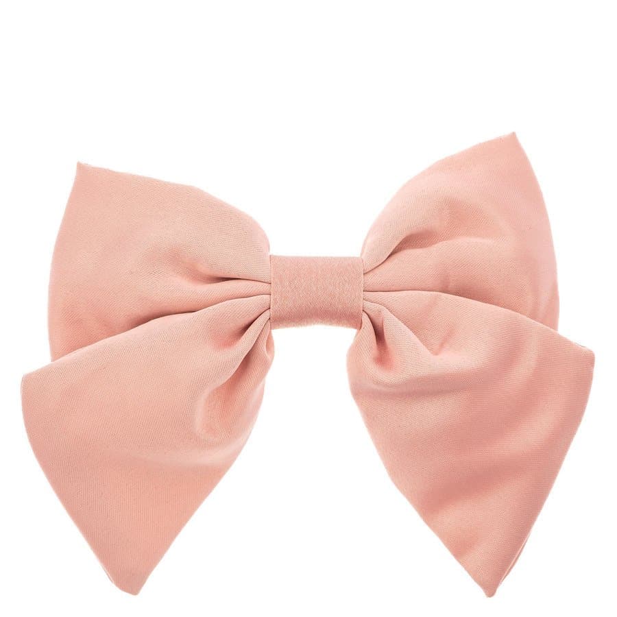 DARK Satin Bow Hair Clip – Rose