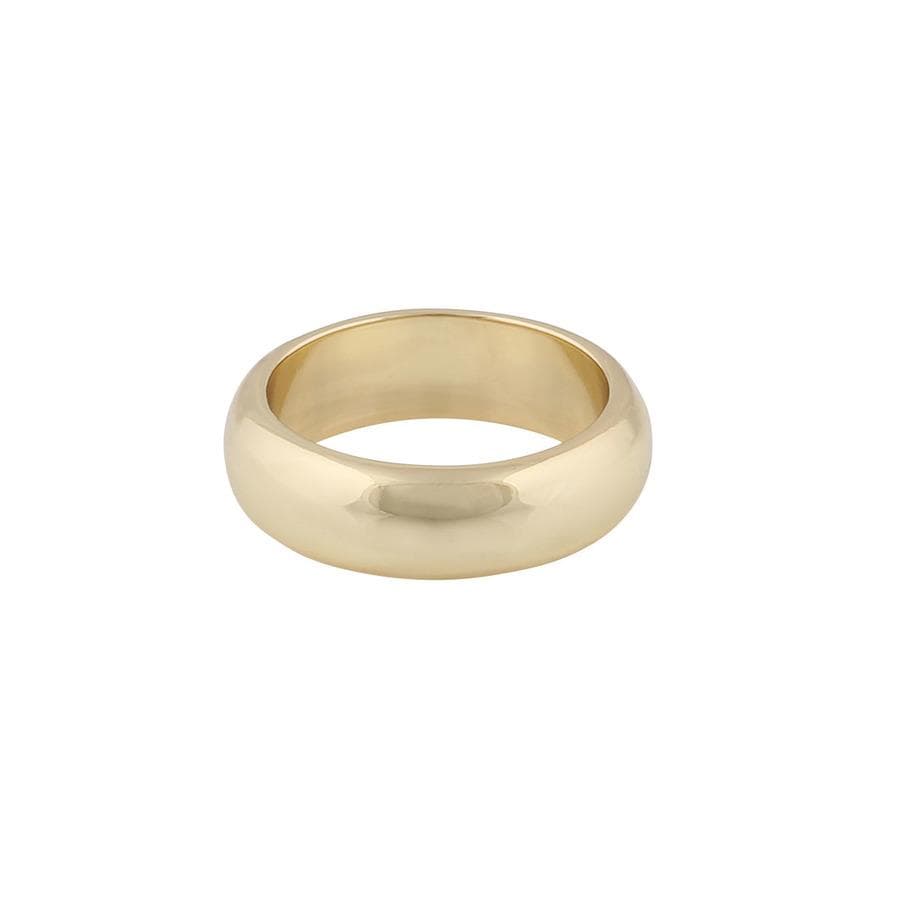 Snö Of Sweden Casual Kim Ring ─ Plain Gold S