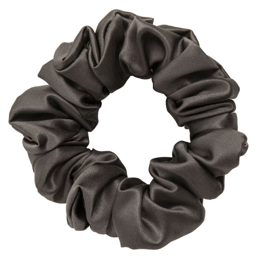 ByBarb Silk Scrunchie – Dark Grey