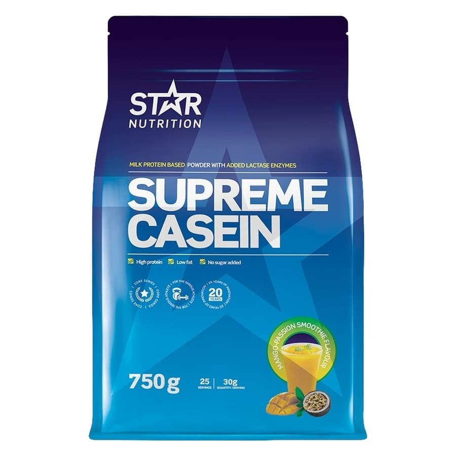 Star Nutrition Supreme Casein Mango-Passion Smoothie Flavour 750g