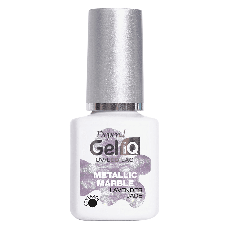 Depend Gel iQ Metallic Marble Lavender Jade 5ml