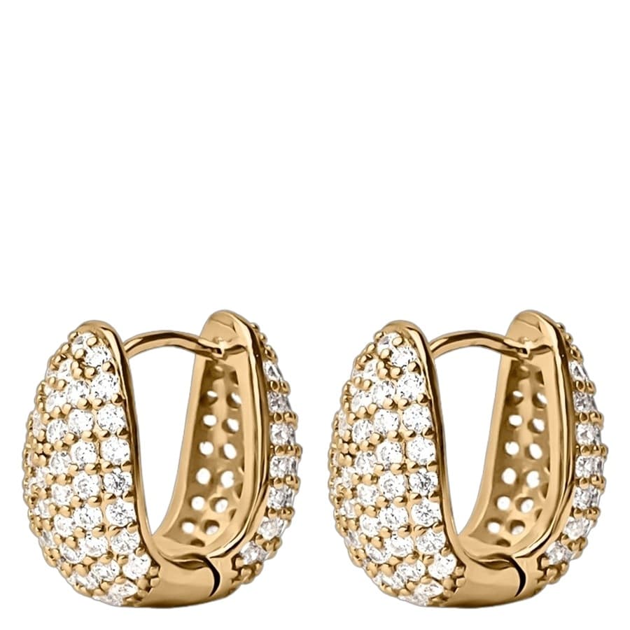 Muli Collection Elysian Pave Huggies Gold