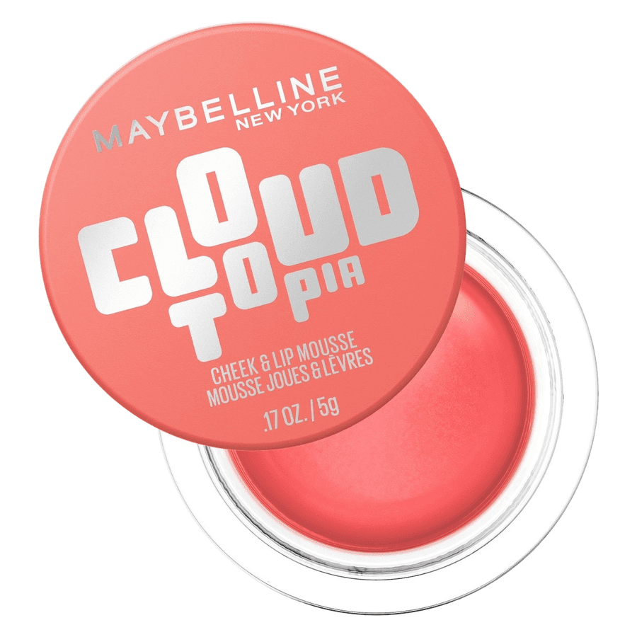 Maybelline New York Cloudtopia Cheek & Lip Mousse 5 Coral Illusio