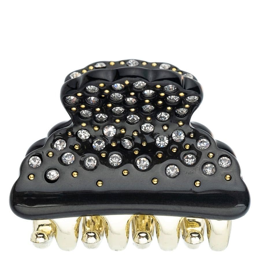 DARK Crystal Hair Claw Small ─ Black