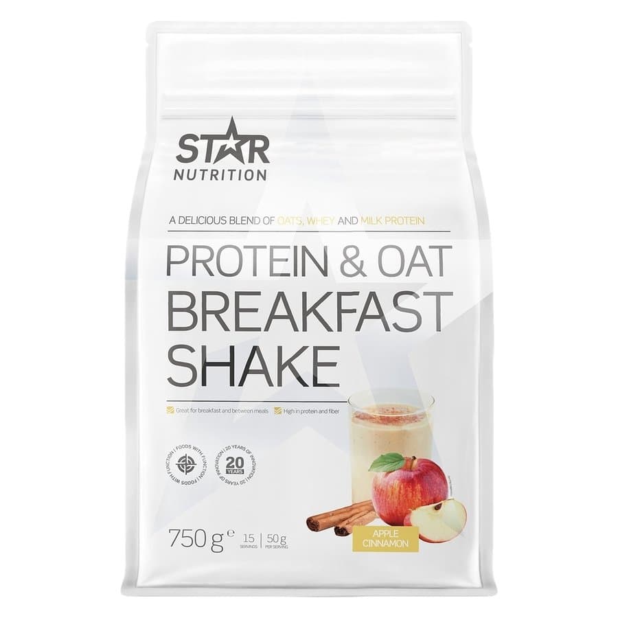 Star Nutrition Protein & Oat Breakfast Shake Apple & Cinnamon 750