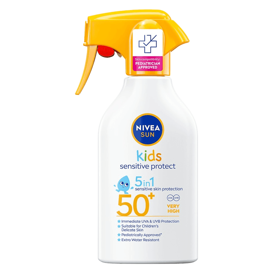 NIVEA Sun KIDS Sensitive Protect Trigger Spray SPF 50+ 250ml