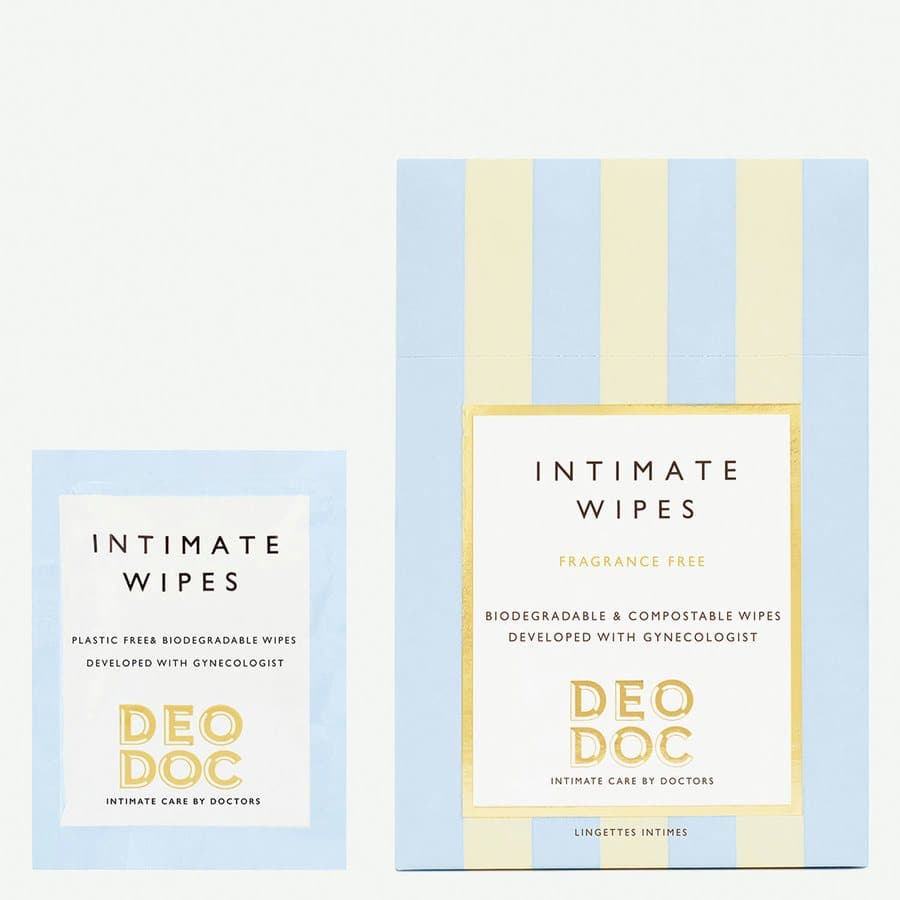 DeoDoc Intimate Wipes Fragrance Free 10 kpl