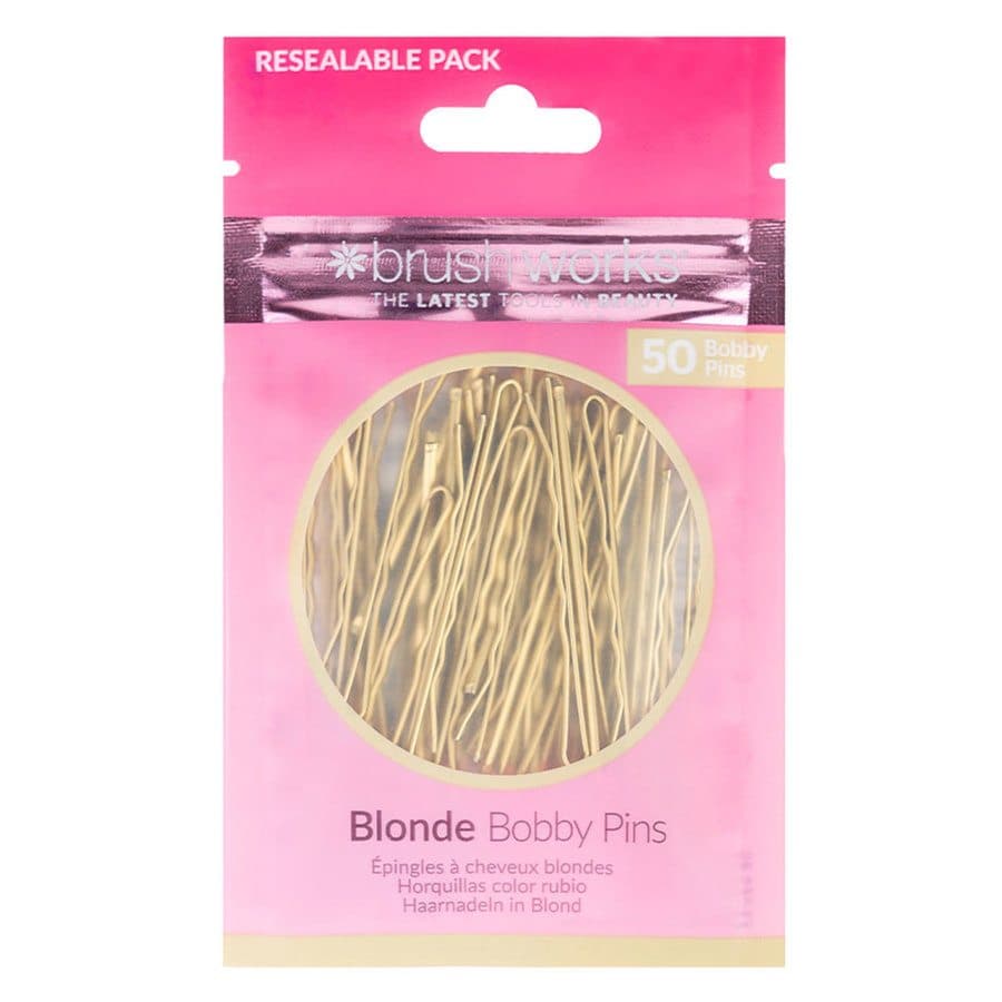 Brushworks Blonde Bobby Pins 50 kpl