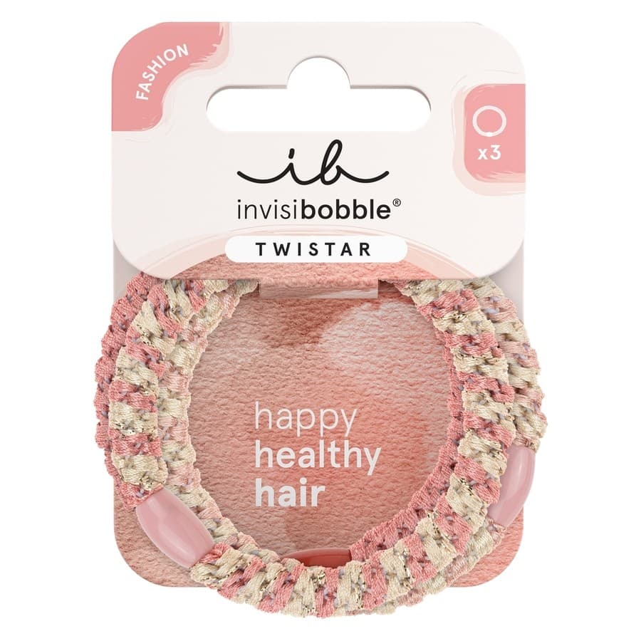 Invisibobble Twistar Blush Braids 3 kpl