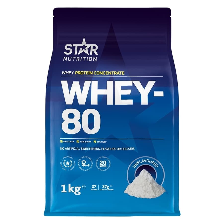 Star Nutrition Whey-80 Naturell 1000g