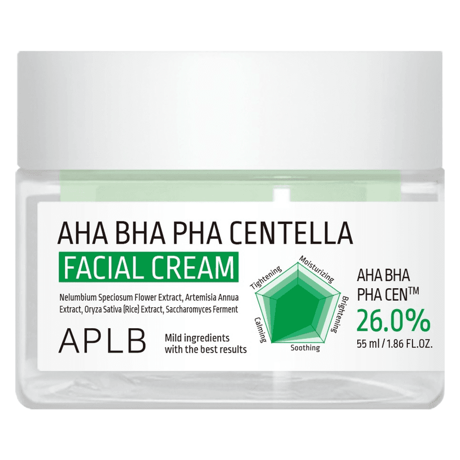APLB AHA BHA PHA Centella Facial Cream 55ml