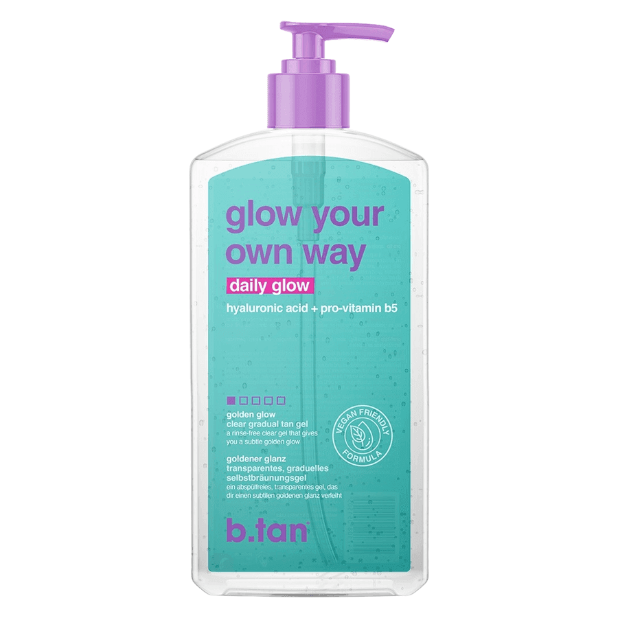 b.tan Glow Your Own Way Daily Glow Gradual Self Tan Gel 591ml