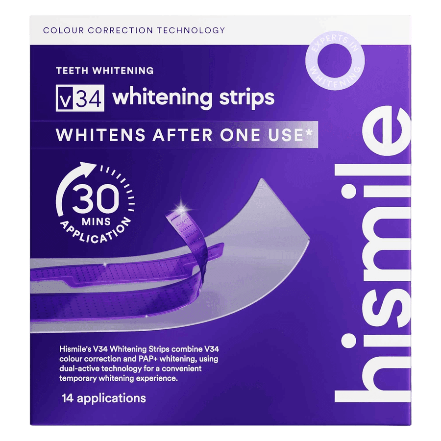 Hismile V34 Teeth Whitening Strips 14 kpl