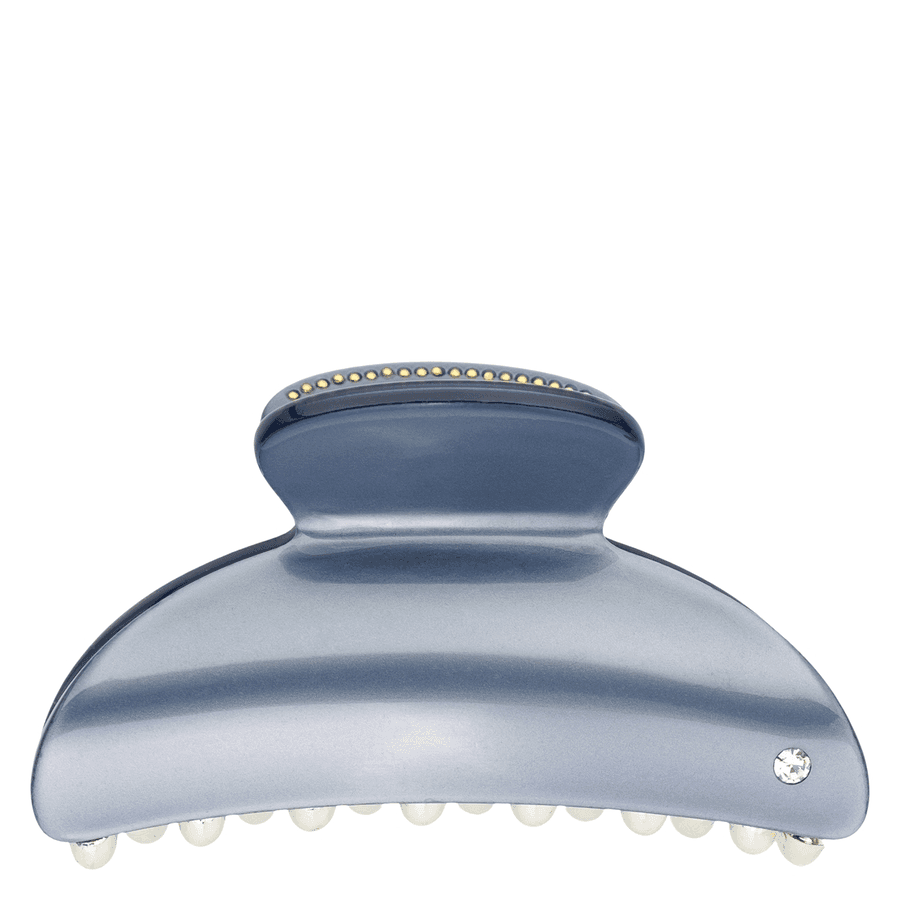 DARK Hair Claw Large Grisalle Blue