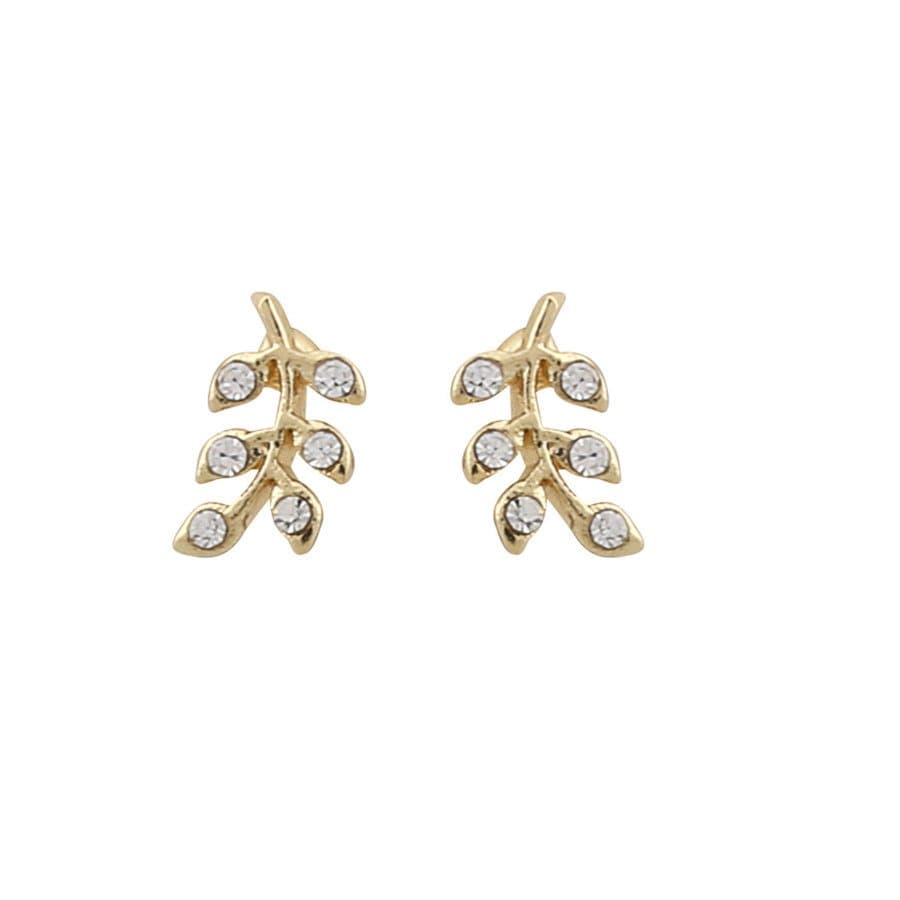 Snö Of Sweden Minna Small Earring 8 mm – Gold/Clear