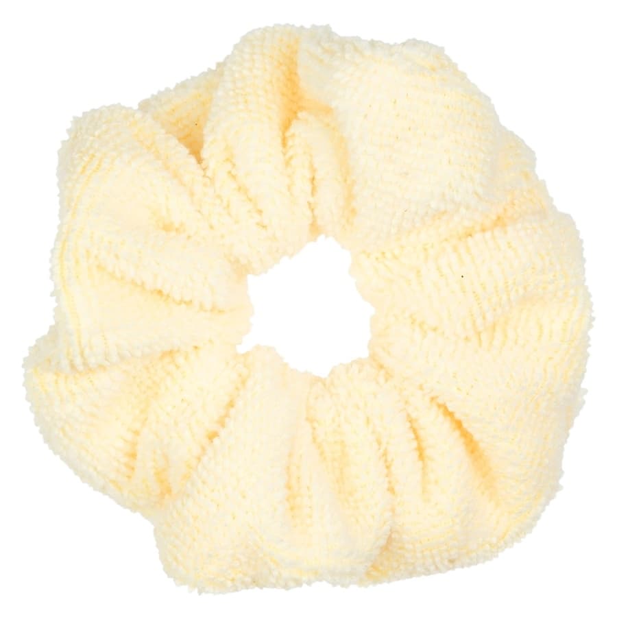 DARK Terry Scrunchie ─ Pale Yellow