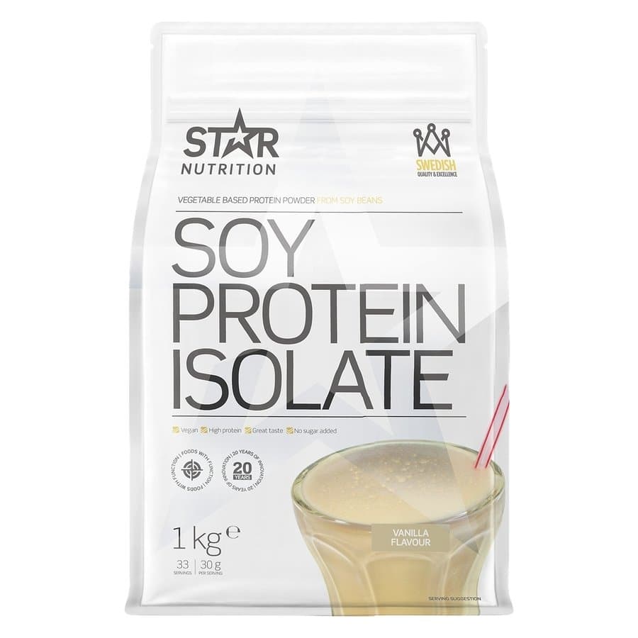 Star Nutrition Soy Protein Isolate Vanilla 1000g