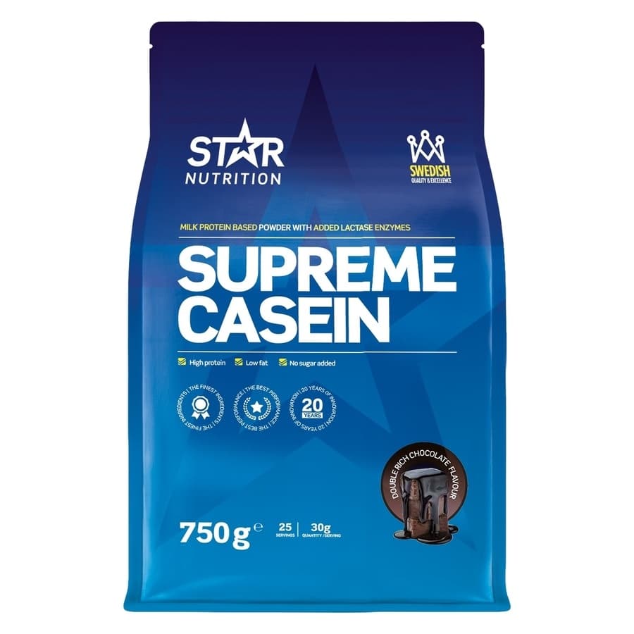 Star Nutrition Supreme Casein Double Rich Chocolate 750g