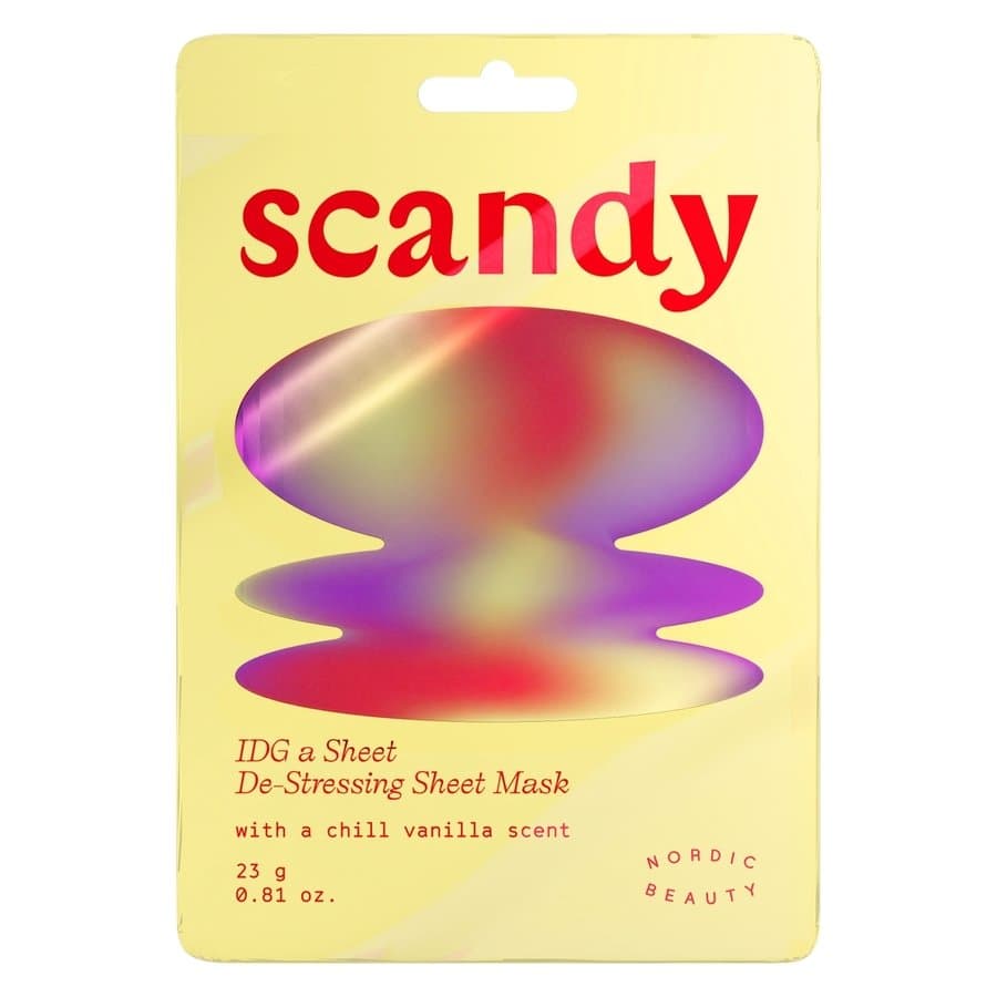 Scandy IDG A Sheet De-Stressing Sheet Mask 23g